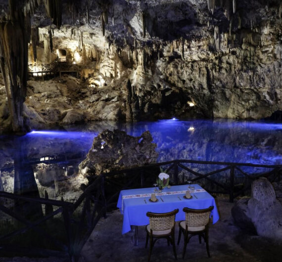 Zazil Tunich cenote, Yucatan, Mexico, North America